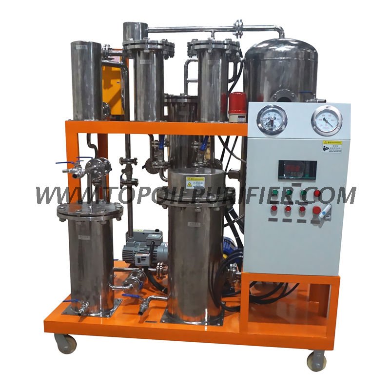 Máquina de filtración de aceite de cocina de acero inoxidable Serie COP-S