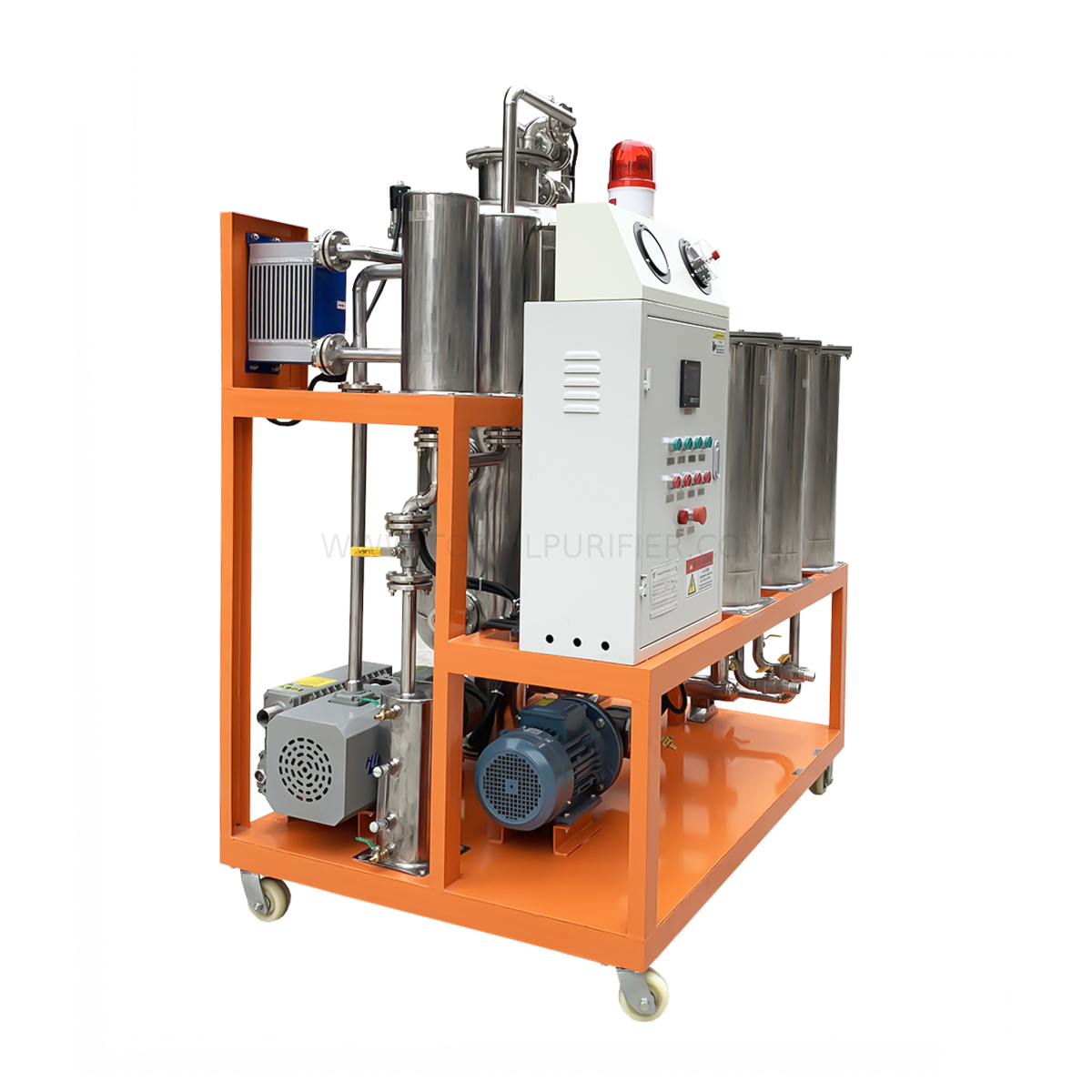 Máquina de filtración de aceite de cocina de acero inoxidable serie COP-S