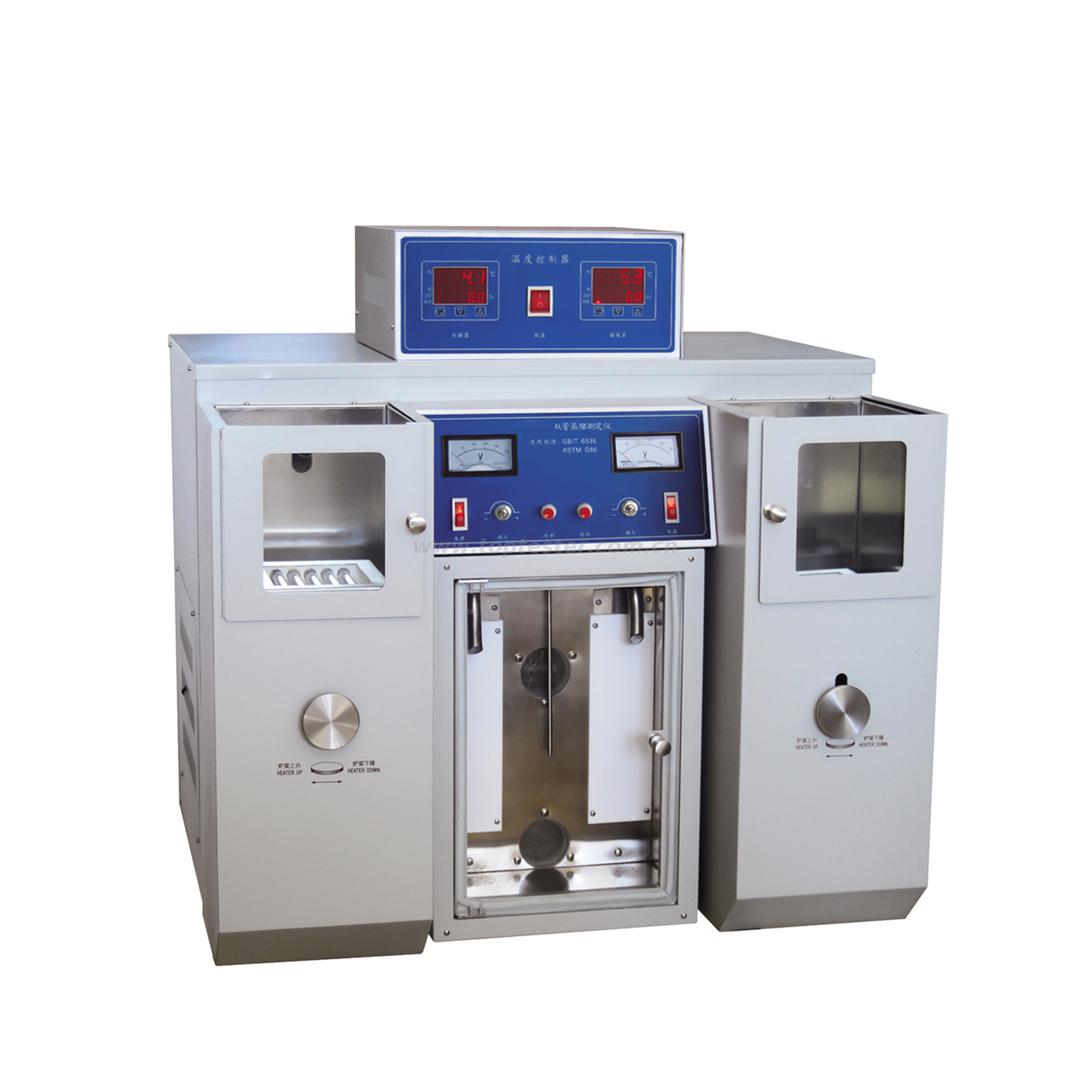 Probador de destilación de doble tubo ASTM D86 (tipo manual) Modelo DIL-002A