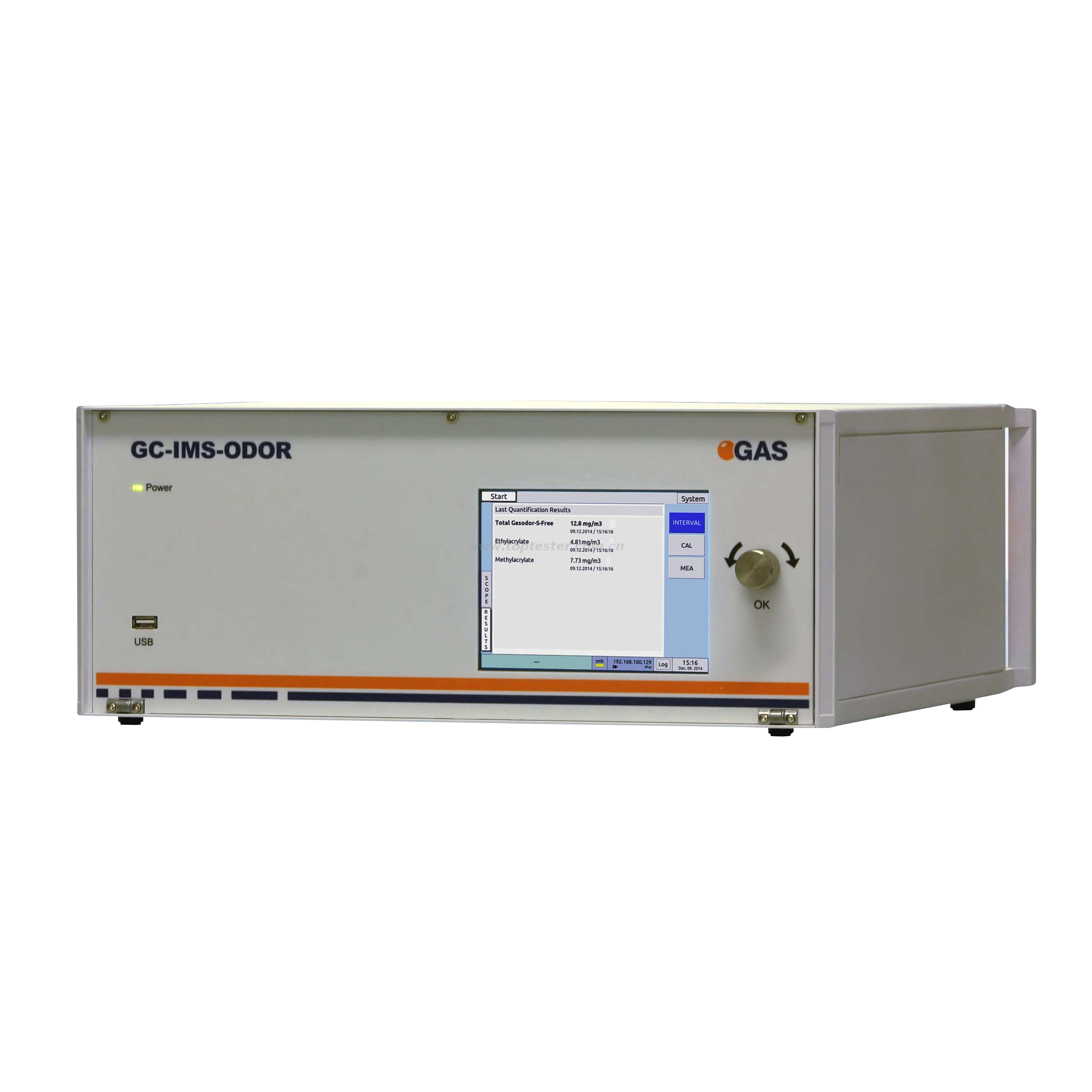 Monitoreo confiable, automatizado e in situ de Gasodor® S・Free®, THT y terc-butilmercaptano (TBM) en gas natural GC-IMS-ODOR