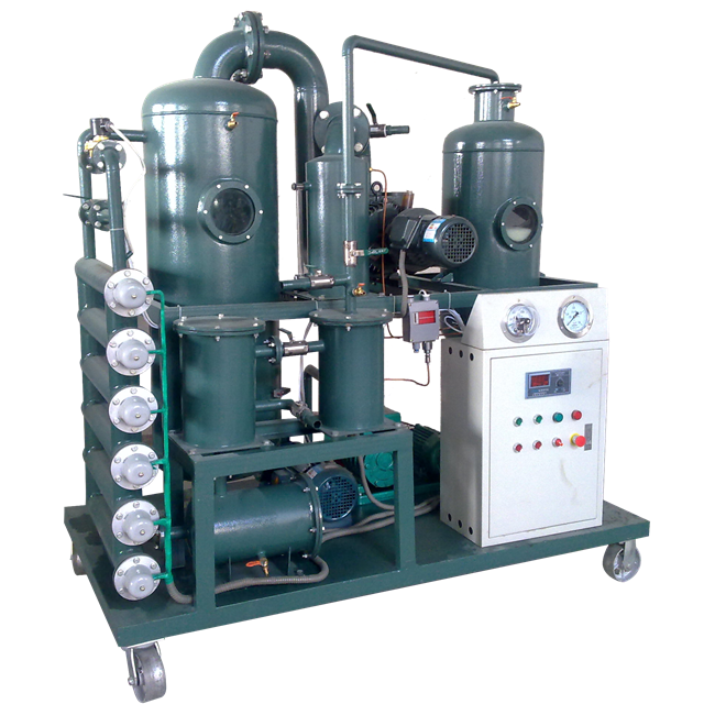 Serie ZYD-IS Sistema de regeneración de aceite de transformador de vacío de tipo abierto equipado con remolque